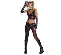 Rubie's France Déguisement Harley Quinn Batman Arkham City Femme - Noir - Medium