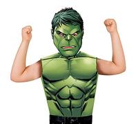 Déguisement - Avengers - Hulk - 3-6 ans - Tee-shirt et masque - Vert - Intérieur