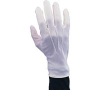 Rubie's Gants fantaisie en nylon pour homme Blanc Taille unique