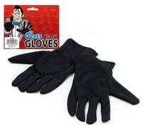 Rubies Gants Noirs Magicien Accessoire Déguisement Halloween Polyester BA430
