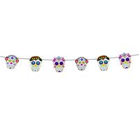 RUBIE'S Guirlande en carton - Dia de los muertos Carnaval