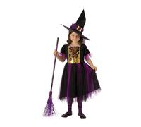 Rubies Halloween Déguisement de sorcière pour fille Doré et violet