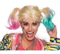 Rubie's HARLEY QUINN OFFICIEL - Veste + Tshirt Harley Quinn ou Accessoires Perru