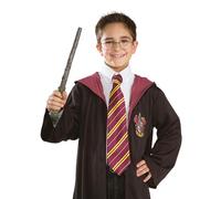 RUBIE'S Harry Potter Officiel - Cravate Gryffondor - Accessoire Pour Déguisement Enfant - Taille Unique - Rouge et Jaune - Pour, Carnaval - Idée Cadeau