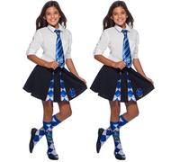 RUBIE'S Harry Potter Officiel - Cravate Serdaigle - Accessoire Pour Déguisement Enfant - Taille Unique - 6 ans et Plus - Pour, Carnaval - Idée Cadeau de
