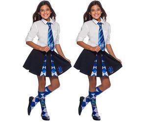 RUBIE'S Harry Potter Officiel - Cravate Serdaigle - Accessoire Pour Déguisement Enfant - Taille Unique - 6 ans et Plus - Pour, Carnaval - Idée Cadeau de