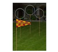 Rubies- Harry Potter Quidditch Rings and Flags Decor pelouse, 5000028, comme sur l'image, Taille Unique
