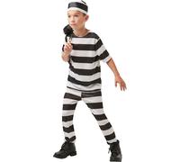 Rubies - Haut et pantalon de costume - Enfants BN4368 (S) (Noir/Blanc)