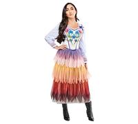 Rubie's Hunger Games Robe de déguisement pour femme Ballade d'oiseaux chanteurs et serpents Lucy Gray Baird Taille L