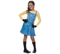 Rubie's Costume de Minion Moi, moche et méchant pour fille, taille M, âge 5-7 ans, hauteur 1,4-1,2 m