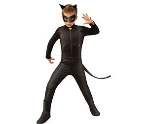 RUBIE'S Kids Miraculous Ladybug Cat Noir Fancy Dress Costume Medium