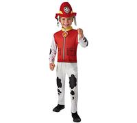 Generique Déguisement Marcus Pat Patrouille Enfant 5/6 ans Jaune