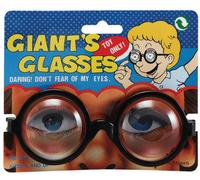 Rubies Lunettes Géantes Noires Fantaisie Déguisement Geek