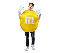 Rubie's M&M Tablier en mousse pour adulte, jaune, taille unique