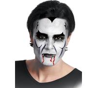 RUBIE'S - Maquillage blanc et noir + 2 crayons rouge et noir - 156338 Carnaval