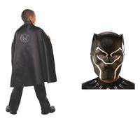 RUBIE'S Marvel Avengers officiel - Kit de déguisement Black Panther cape et masque - taille unique