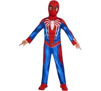RUBIE'S Marvel officiel - Déguisement Spider-Man Gamerverse pour enfant - Taille 7-8 ans Carnaval