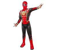 RUBIE'S- Marvel: Spider-Man 3 Deluxe Costume Version 1 Inside Out, 702749M000, Noir, doré et Rouge, 6-8 Ans