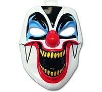 Rubie's Masque Clown Enfer Couleurs
