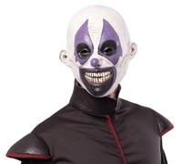 Rubies Masque Clown Fou Latex Adulte Unisexe, Accesseurs de costumes, Complément Halloween Fêtes, Cosplay