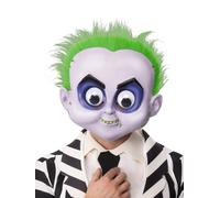 Rubies Masque officiel Beetlejuice pour les yeux mobiles - Accessoire d'horreur d'Halloween