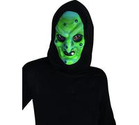 RUBIE'S Masque Sorcière avec cagoule Halloween