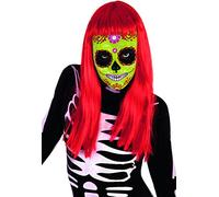 RUBIE'S Masques Adulte Dia de Los Muertos vert,