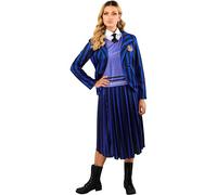 Rubies Mercredi Séries TV : Costume d'uniforme scolaire Nevermore Academy pour adulte, pour femme, taille XL