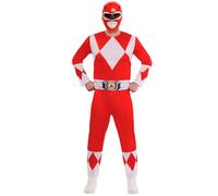 Rubies Mighty Morphin Red Ranger Power 1001409M000 Déguisement adulte Poitrine 104 m