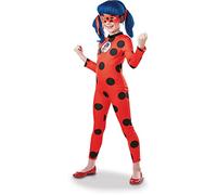 RUBIE'S Miraculous Officiel - Déguisement Classique Ladybug New Tikki (Enfant) - Taille 11-13 ans