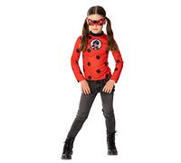 Déguisement Miraculous Ladybug - Top et Loup - Rouge et Noir - Enfant 3 ans et plus
