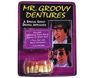 Rubies Mr Groovy Fausse dents Accessoire de déguisement Halloween Halloween