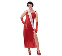 Rubies Mr. World Déguisement de Mister World pour homme, robe avec seins, gants et bandeau, licence officielle pour enterrements de vie de garçon, fêtes, enterrements de vie de jeune fille