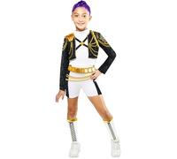 RUBIE'S Netflix KPOP Demon Hunters officiel - Déguisement de Rumi/Huntrix version Gold - Taille 5-6 ans