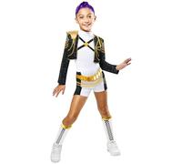Rubies Official Netflix K-Pop Demon Hunters Deluxe Rumi Golden Child Costume, Ki