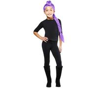 Rubies - Netflix KPOP Demon Hunters officiel - Perruque pour enfant de Rumi/Huntrix - Taille unique