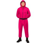 RUBIE'S Netflix officiel - Déguisement de garde Squid Game pour adulte - Taille S Carnaval
