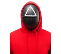 RUBIE'S Netflix officiel - Masque Squid Game garde triangle pour adulte - Taille unique Carnaval