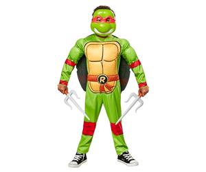 RUBIE'S Nickelodeon TMNT officiel - Paire de Saïs pour enfant et adulte Tortue Ninja Raphael - Taille unique