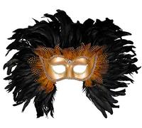 Rubies Nouveaut-s du forum 57028 Deluxe or et le masque de plumes noires