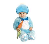 Rubies Official 885351 Déguisement de Lapin Unisexe pour Enfant Taille Unique, Bleu, 12-18