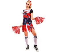 Rubies Official Adult Zombie Cheerleader Costume Dress Size 16-18