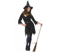 Rubie's – Costume Officiel Enchantress sorcière – Noir – Adulte – Taille Grand