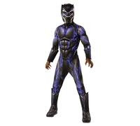 Rubie's Official Avengers Garçon Combinaison de combat avec panthère noire Taille L 8-10 ans Hauteur 147 cm