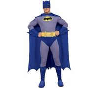 Rubie's Costume officiel Batman pour adulte, bleu, gris, taille S