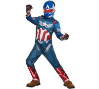 Rubie's Déguisement officiel Captain America pour enfant Taille 7-8 ans