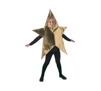 Rubie's Official Child's Nativity Star Christmas Costume ,Gold 4-6 Years, One Si