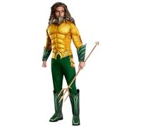 Rubie's Official DC Comics Aquaman The Movie, Mens Deluxe Super Hero Costume