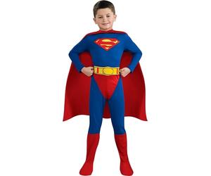 Rubie's Official DC Comics Superman Boys Costume, Childs Fancy Dress Super Hero