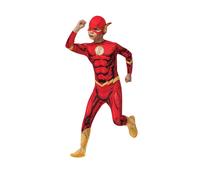 Rubie's Official DC The Flash Child Costume, Superhero Fancy Dress 5-7 ans